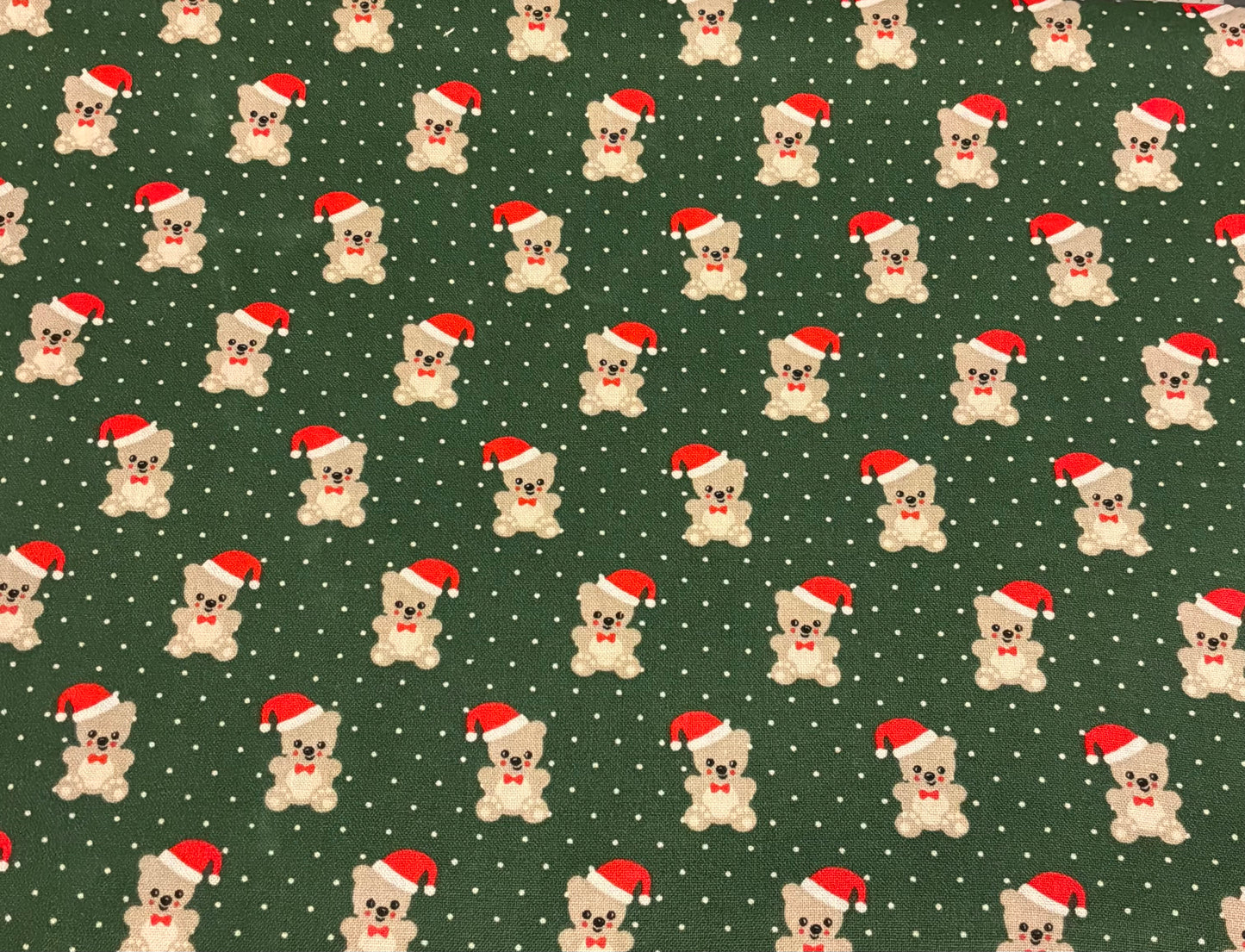 MDG Green Christmas Bears