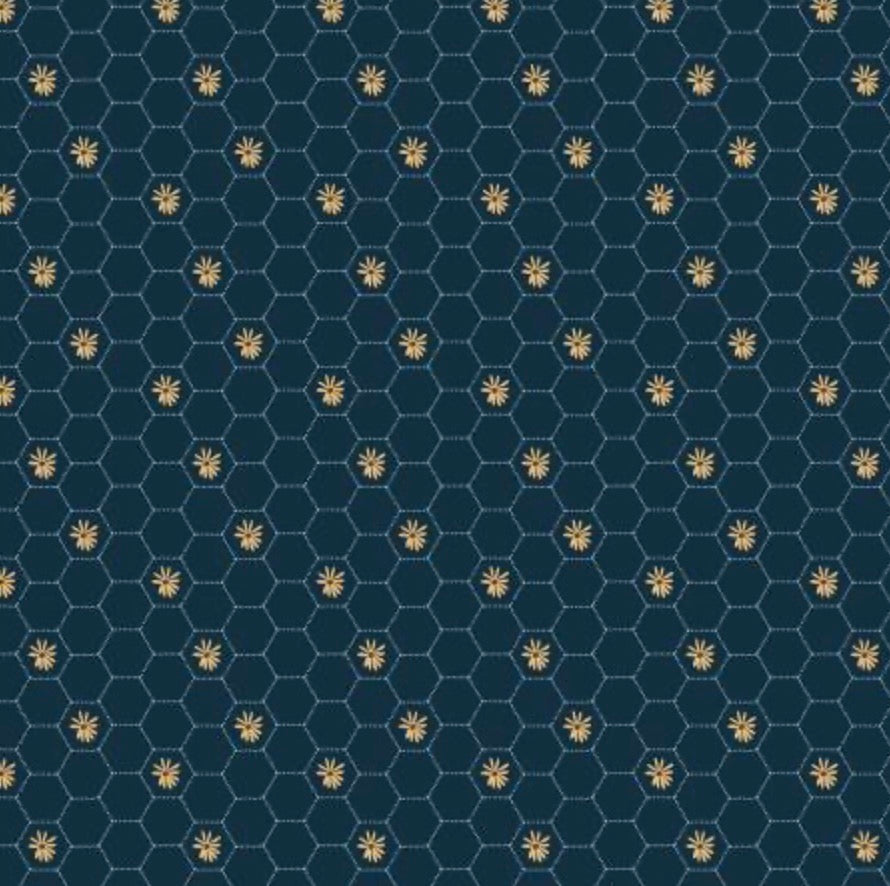 Poppie cotton navy