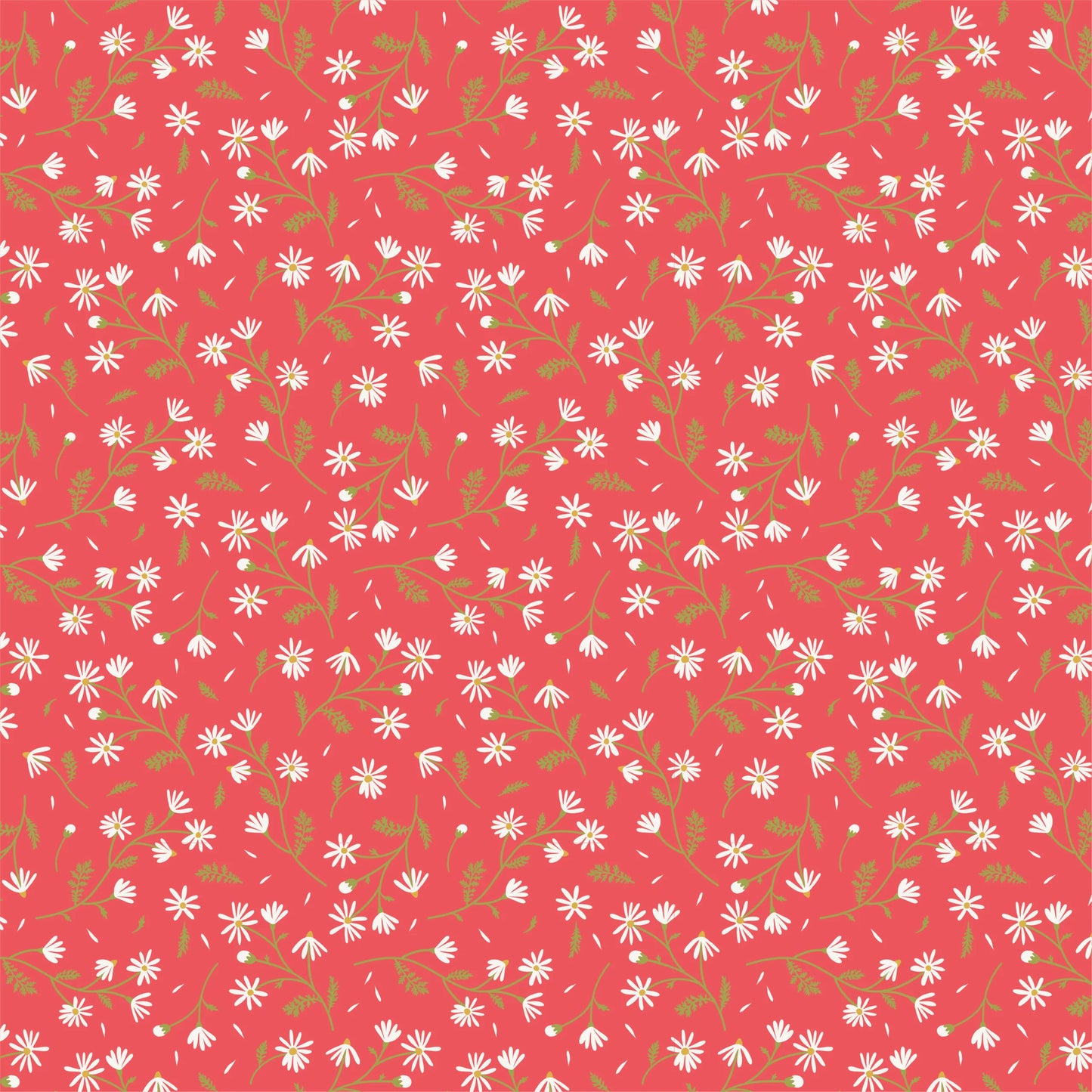 Poppie Cotton Sunshine & Chamomile – Sweet Chamomile Red
