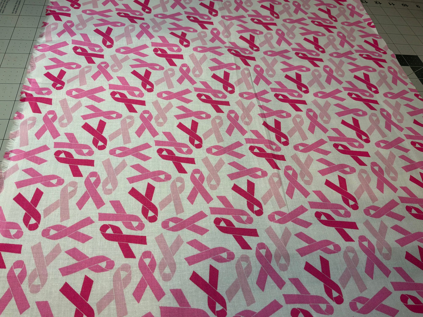Breast Cancer Awareness Ribbon Fat Quarter