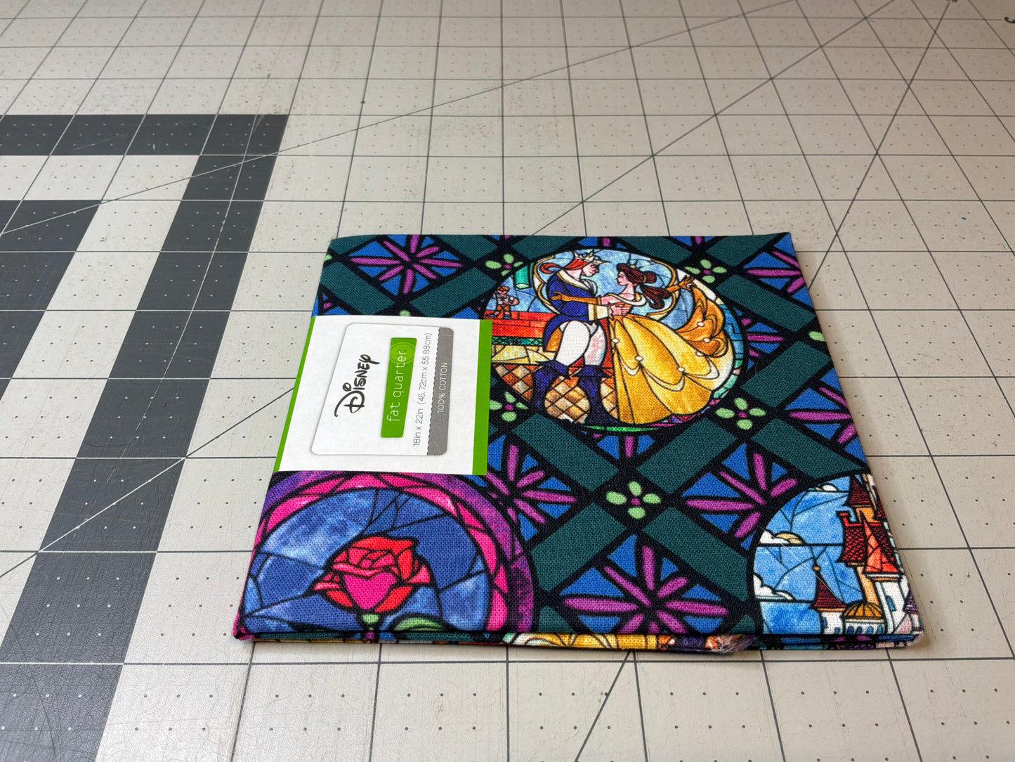 Beauty and the Beast Fat Quarter