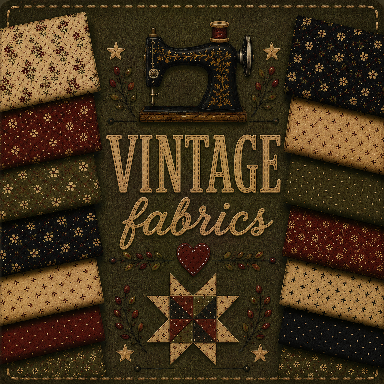 Vintage and second chance fabric