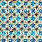 QT Fabrics Oasis Tiny Floral – Blue