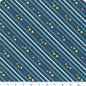 Baby’s Adventure Navy Diagonal Lines by Arrolynn Weiderhold