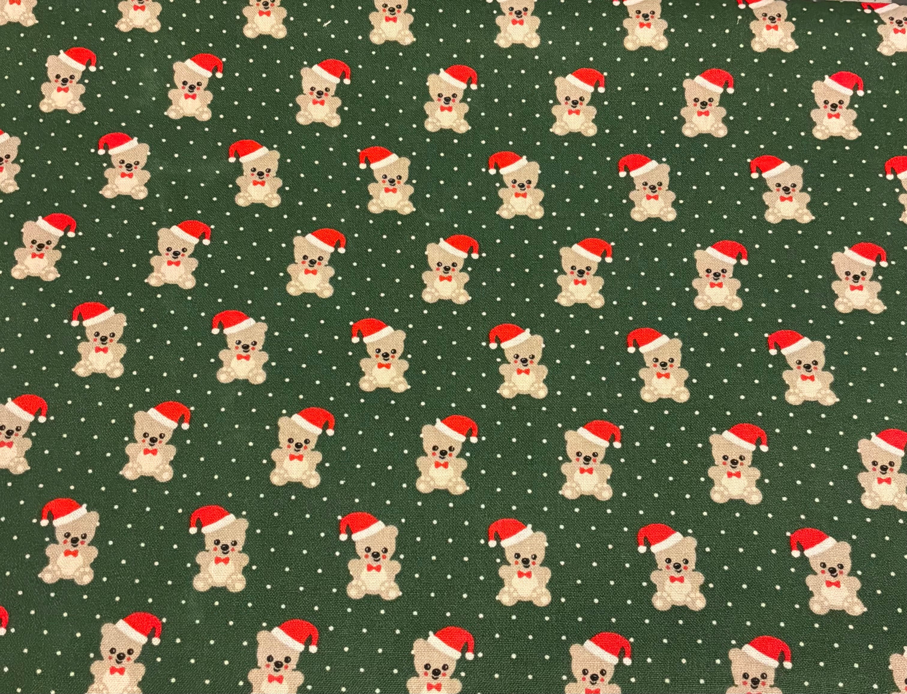 MDG Green Christmas Bears