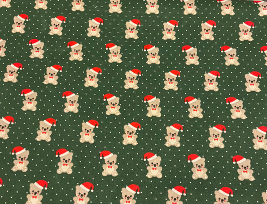 MDG Green Christmas Bears
