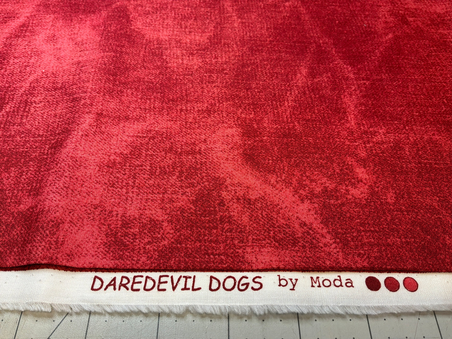 Daredevil Dogs By Moda red Blender