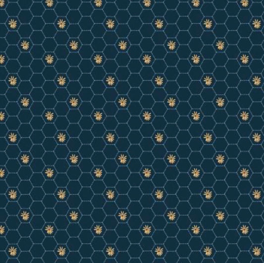 Poppie cotton navy