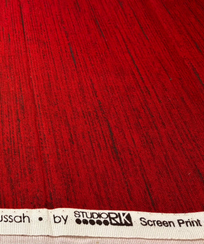 Robert Kaufman Quilters Tussah Red