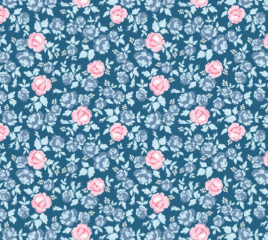 Poppie Cotton Elise – Regency Rose Denim