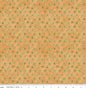 Ghoul Friends Orange Stars 1/4 yard End of Bolt