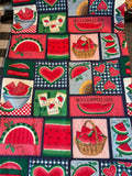 Watermelons cheater print vintage