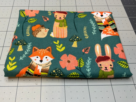 Woodland Creatures Fat Quarter