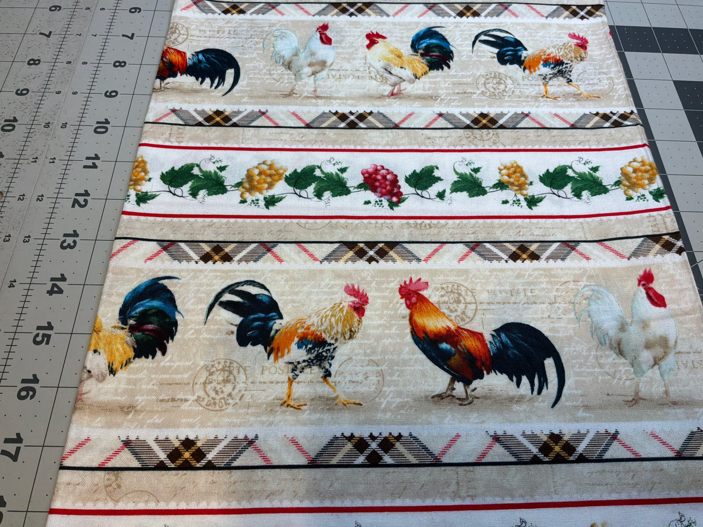 Break of Dawn Border Stripe Tan-Blank Quilting