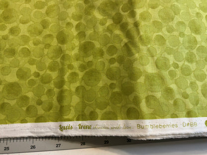 Lewis & Irene – Threaded With Love: Bumbleberries (Fresh Green)