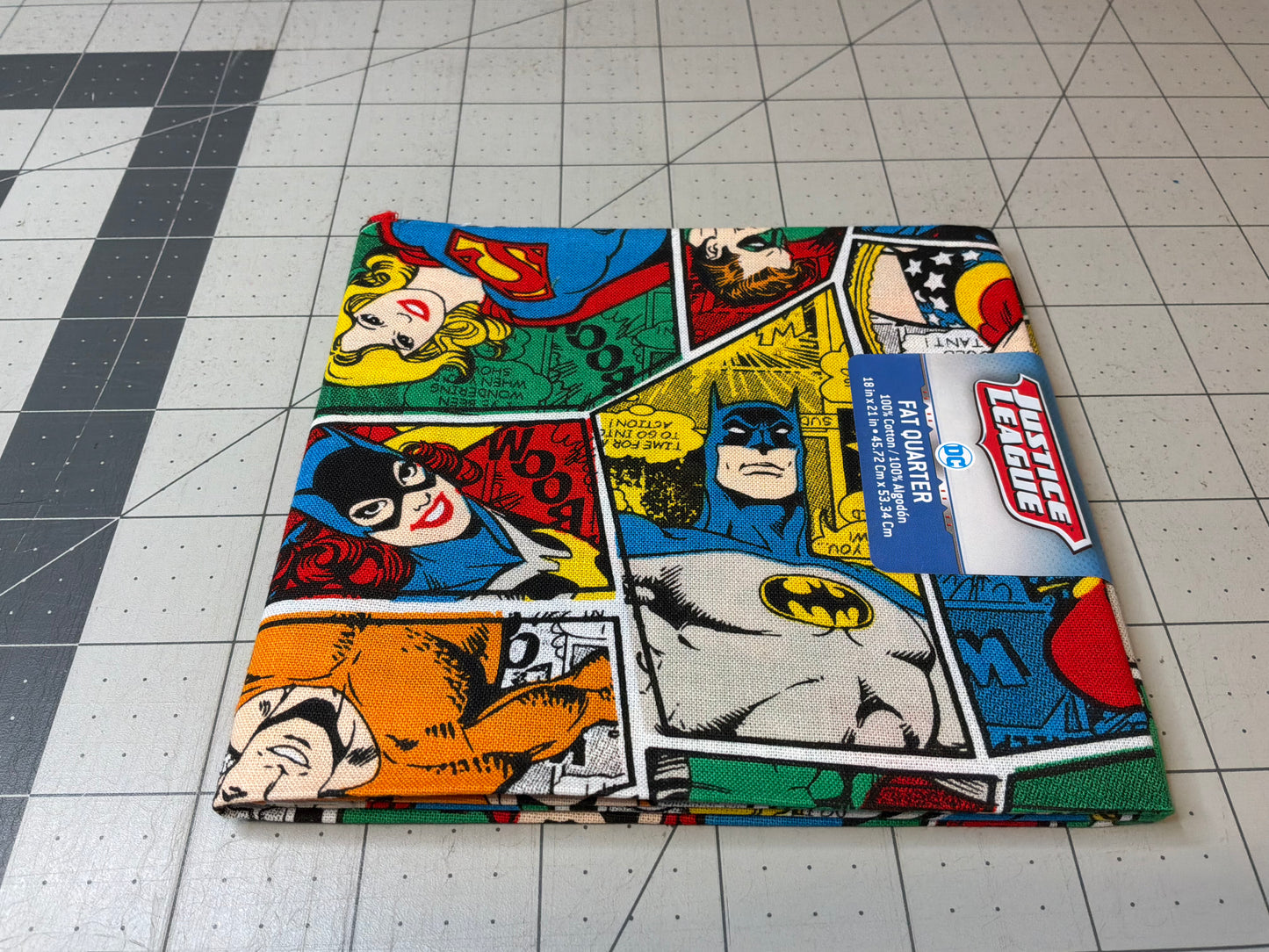Justice League Fat Quarter