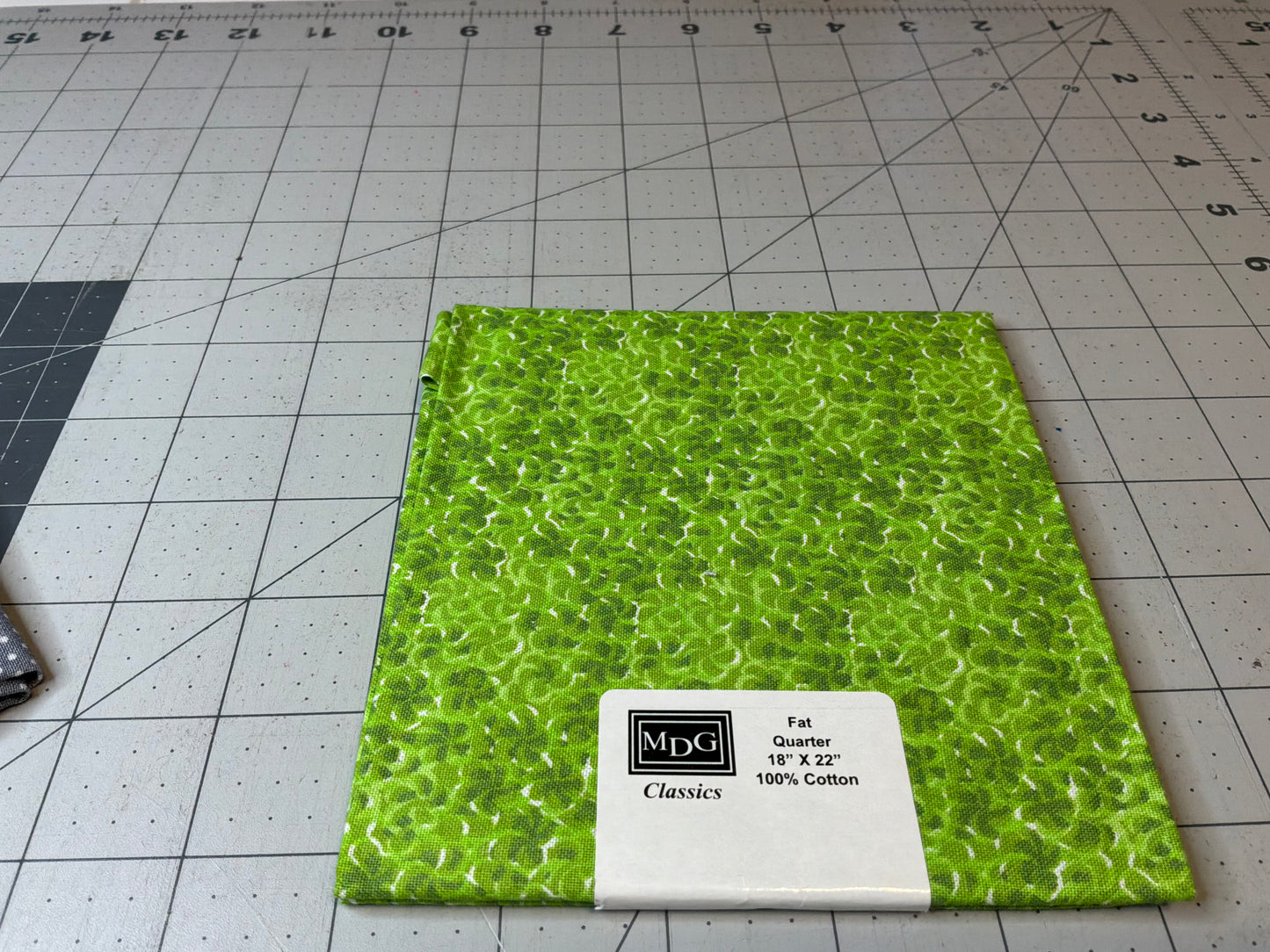 MDG Little Bit Lime Fat Quarter