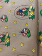 Officially Licensed Super Mario™ Piranha Plant Cotton Fabric | Taupe | Nintendo | 100% Cotton | Sold by the Half Yard