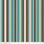 Cowboy Stripe Cotton Fabric 1 yard cut