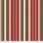 Cowboy Stripe Cotton Fabric 1 yard cut