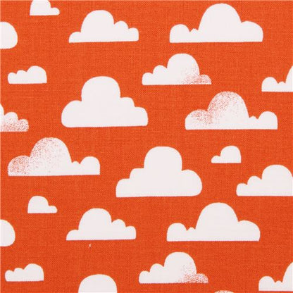 Michael Miller Orange Clouds