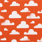 Michael Miller Orange Clouds