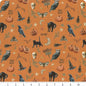 Orange Spooky 1 yard cut