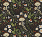 Woodland Mushroom Meadow — End of Bolt ½ Yard Cut